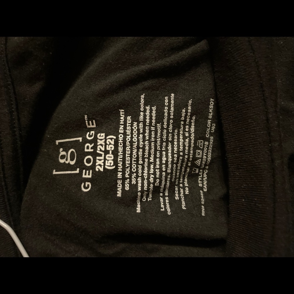 Short sleeve 2X T-shirt